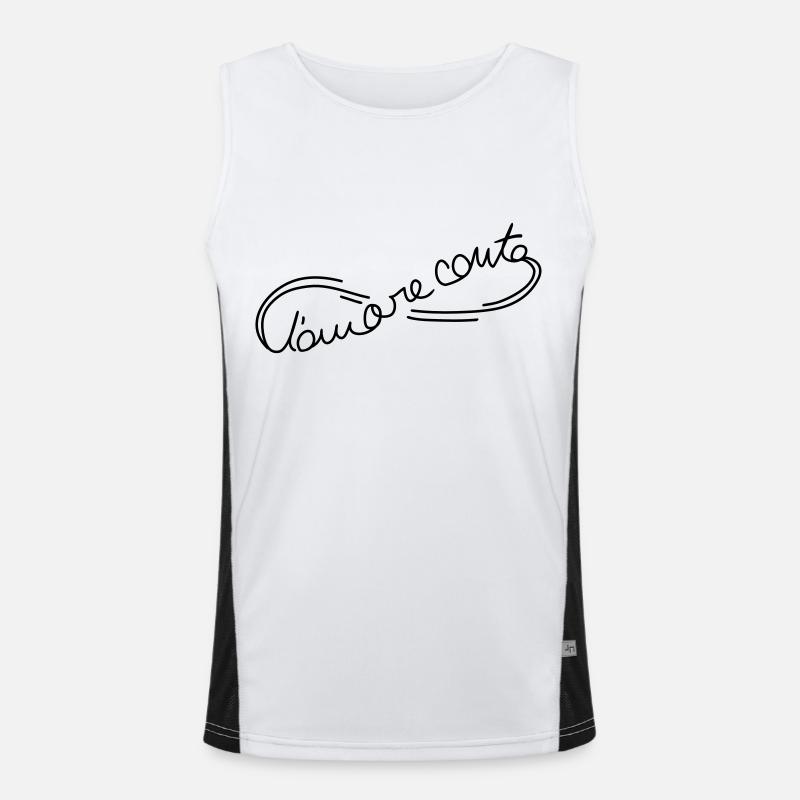 l'amore_conta_ac4 Débardeur respirant contrasté Homme 