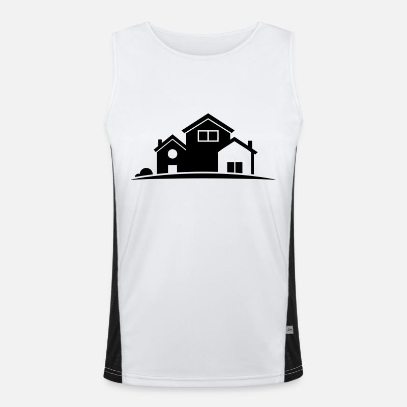 House Men's Functional Contrast Tank Top 