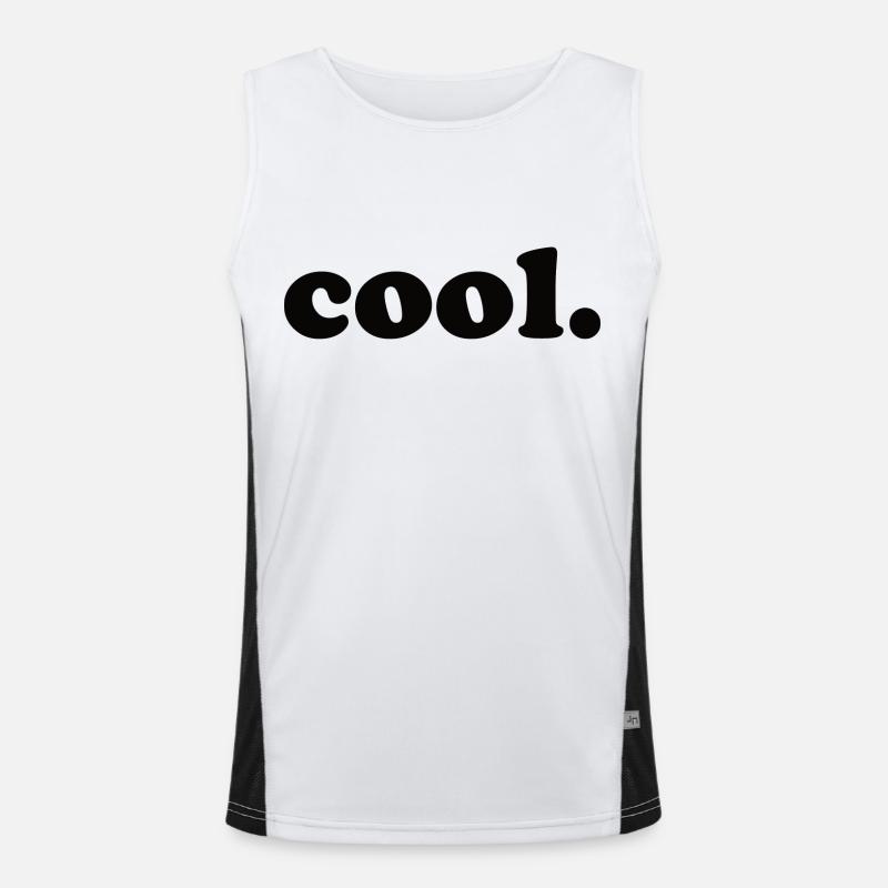 refroidir Débardeur respirant contrasté Homme 