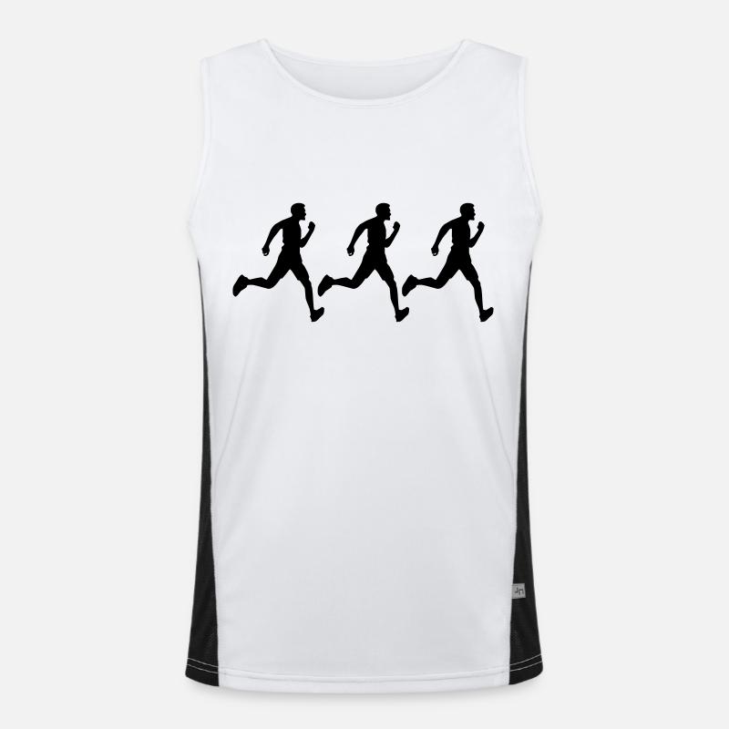 bishop Men's Functional Contrast Tank Top 