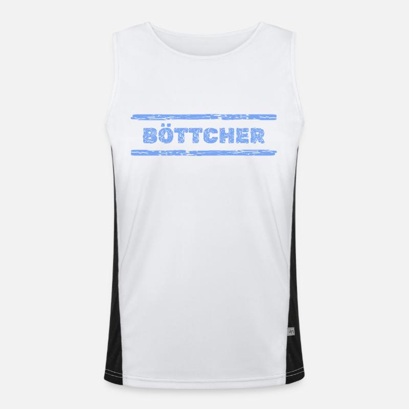 Cooper as a profession Men's Functional Contrast Tank Top 