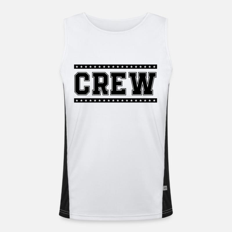 crew Funktionelles Kontrast-Tank Top für Männer 