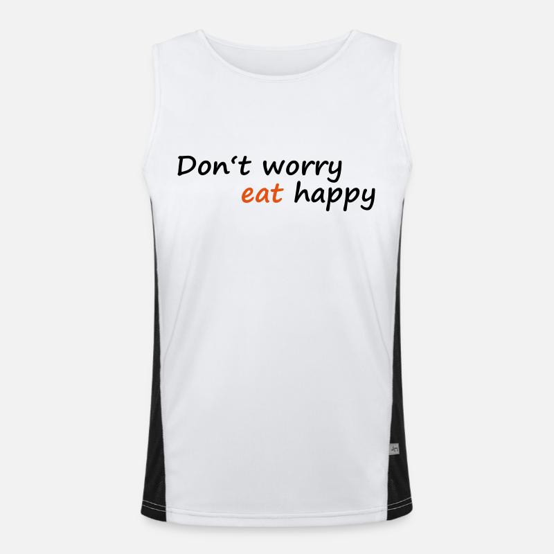 essen Funktionelles Kontrast-Tank Top für Männer 