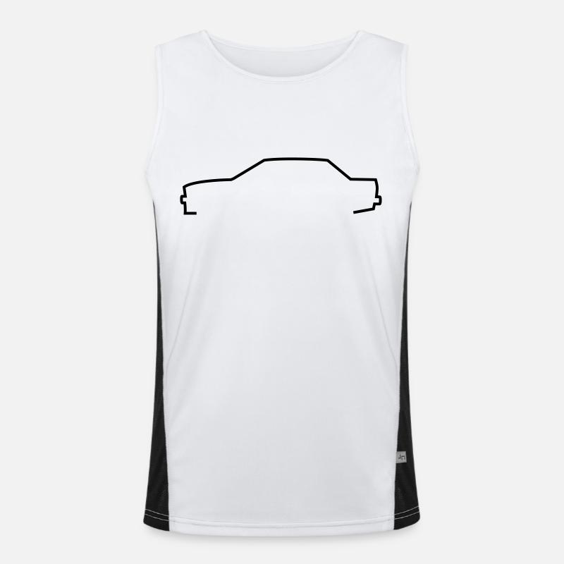 E30 Funktionelles Kontrast-Tank Top für Männer 