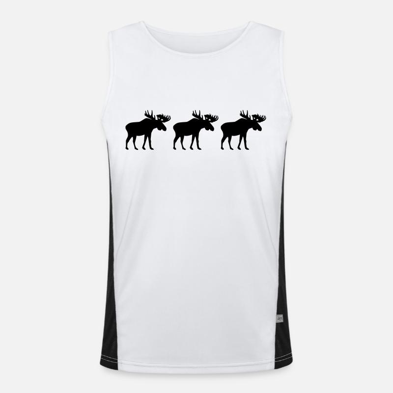Elk Men's Functional Contrast Tank Top 
