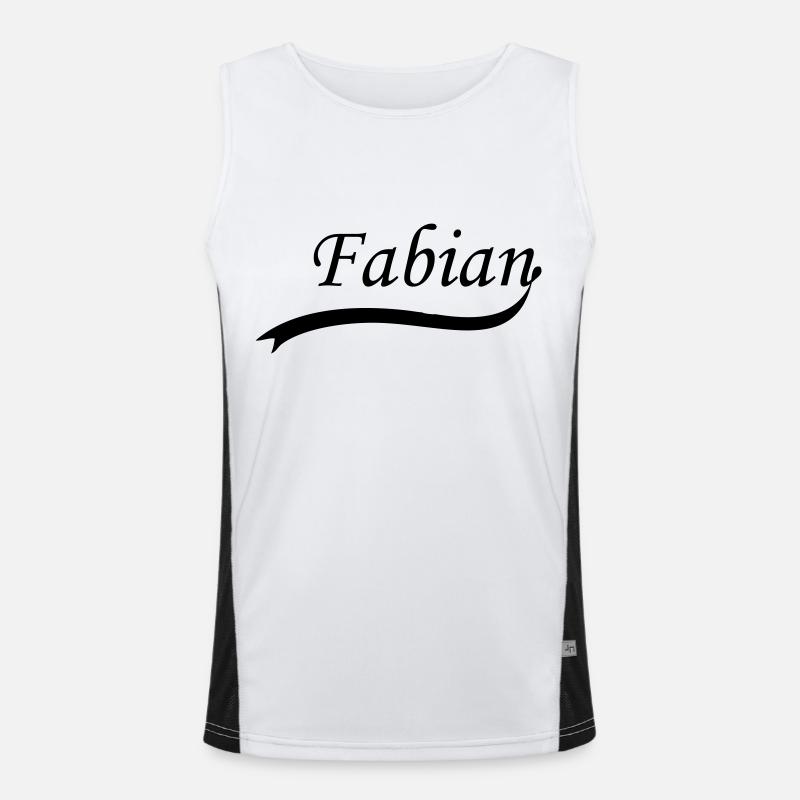 fabian Funktionelles Kontrast-Tank Top für Männer 