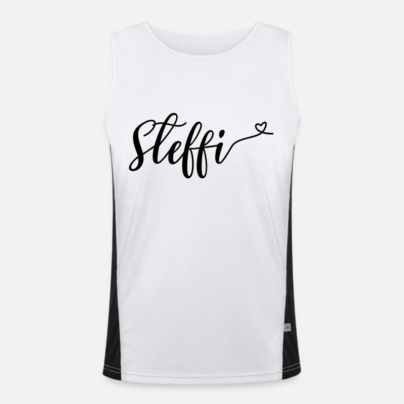 steffi Funktionelles Kontrast-Tank Top für Männer 