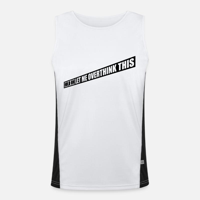 Permettez-moi d’exagérer Débardeur respirant contrasté Homme 