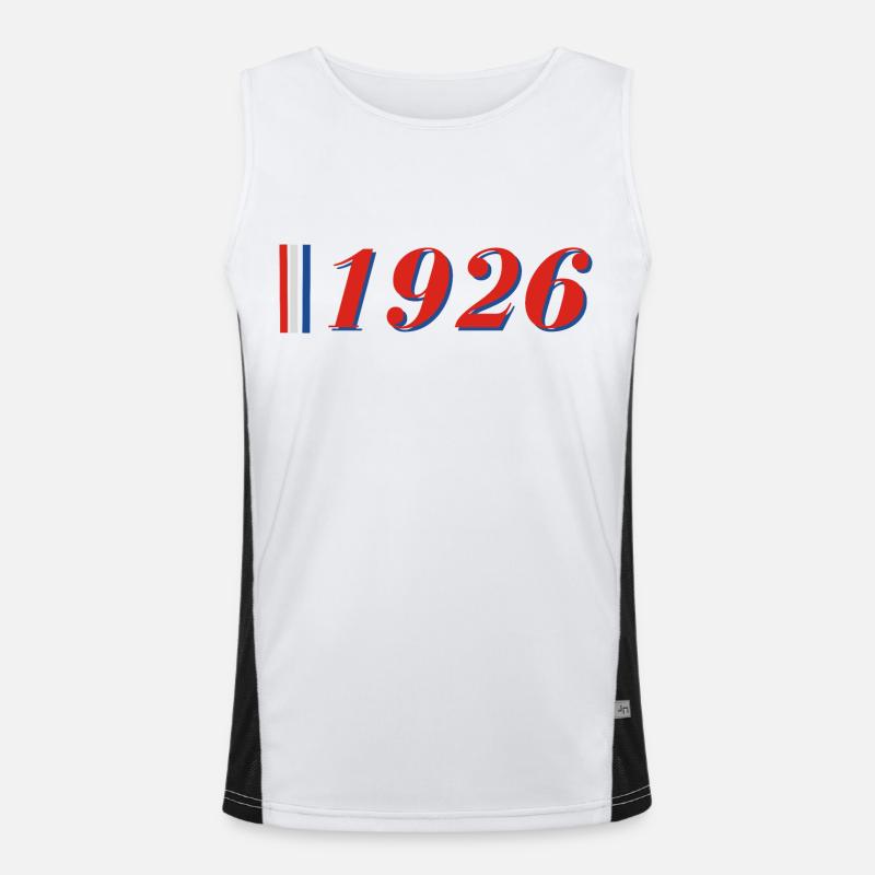Year 1926 Men's Functional Contrast Tank Top 