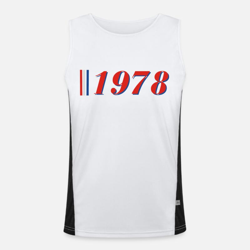 Année 1978 Débardeur respirant contrasté Homme 