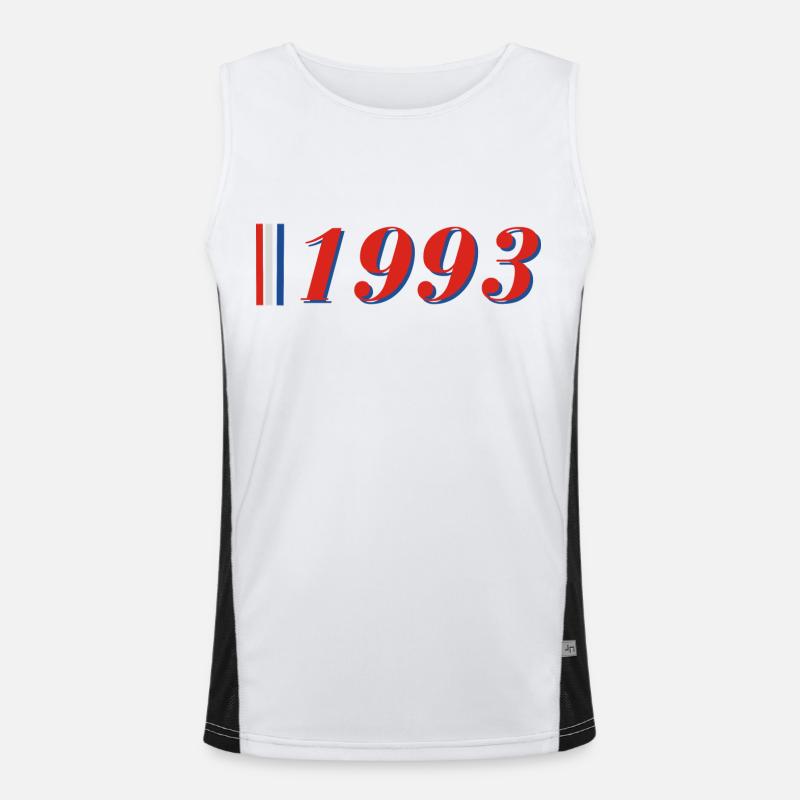 Année 1993 Débardeur respirant contrasté Homme 