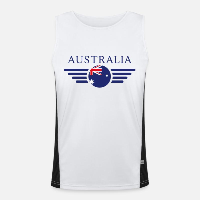 Australie Débardeur respirant contrasté Homme 