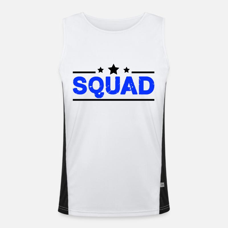 Squad Men's Functional Contrast Tank Top 