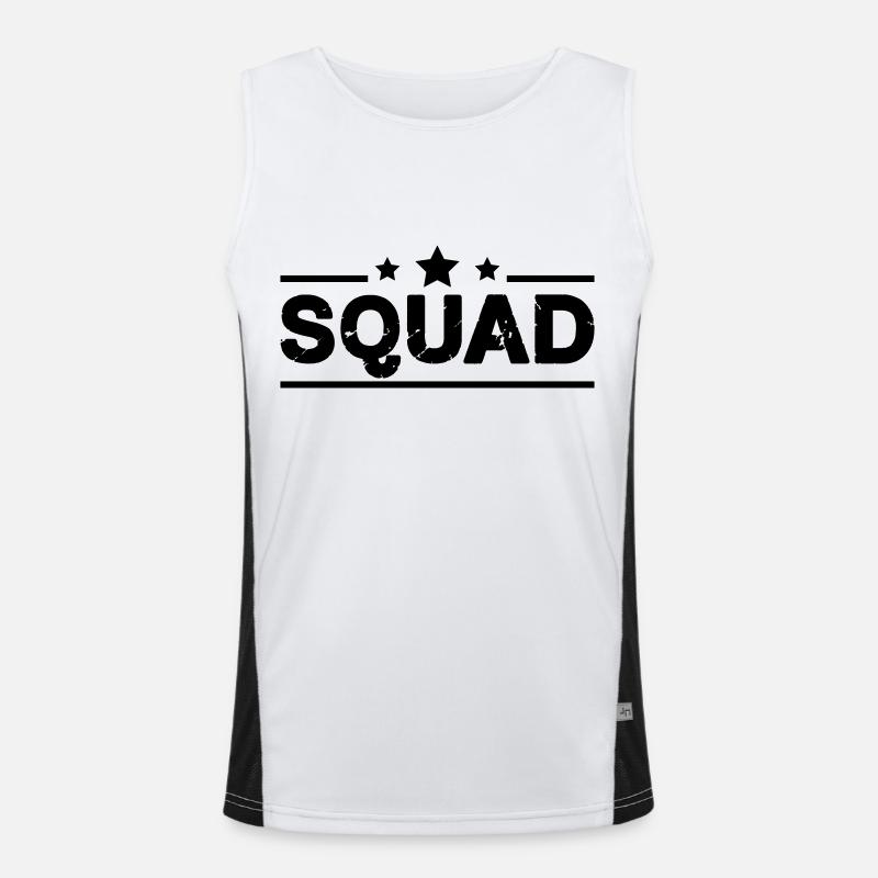 Squad Men's Functional Contrast Tank Top 