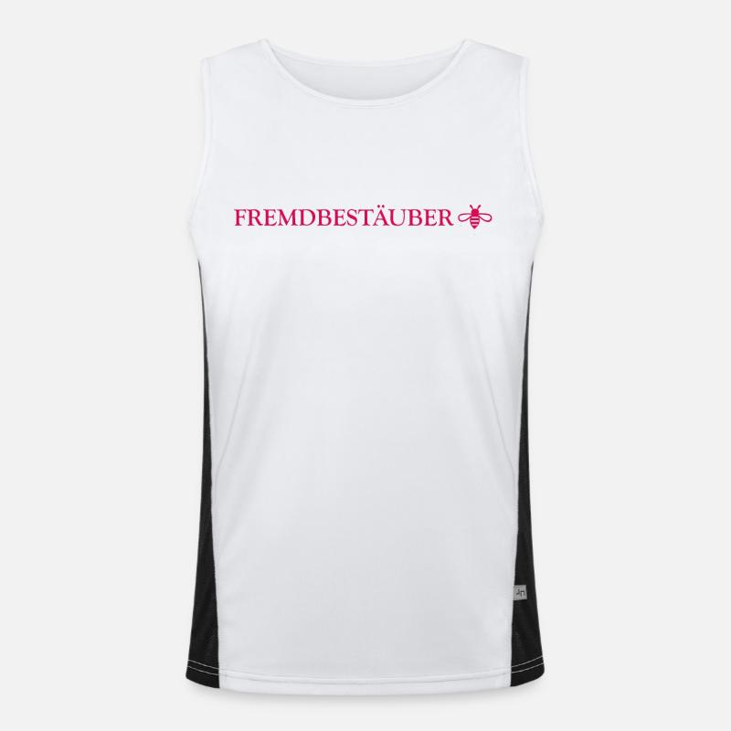Fremdbestäuber Funktionelles Kontrast-Tank Top für Männer 