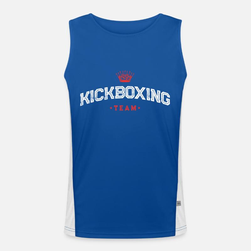 Kickboxing Team Funktionelles Kontrast-Tank Top für Männer 