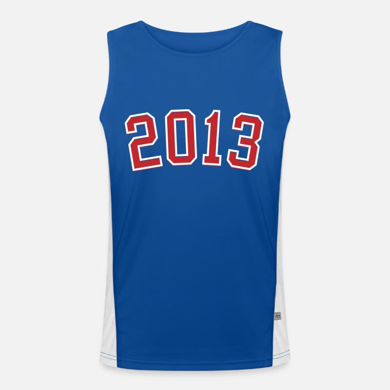 Année de naissance sport 2013 Débardeur respirant contrasté Homme 