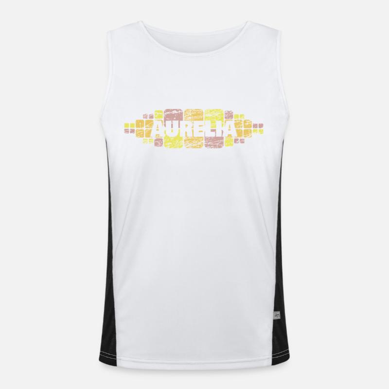 Mutti Aurelia Funktionelles Kontrast-Tank Top für Männer 