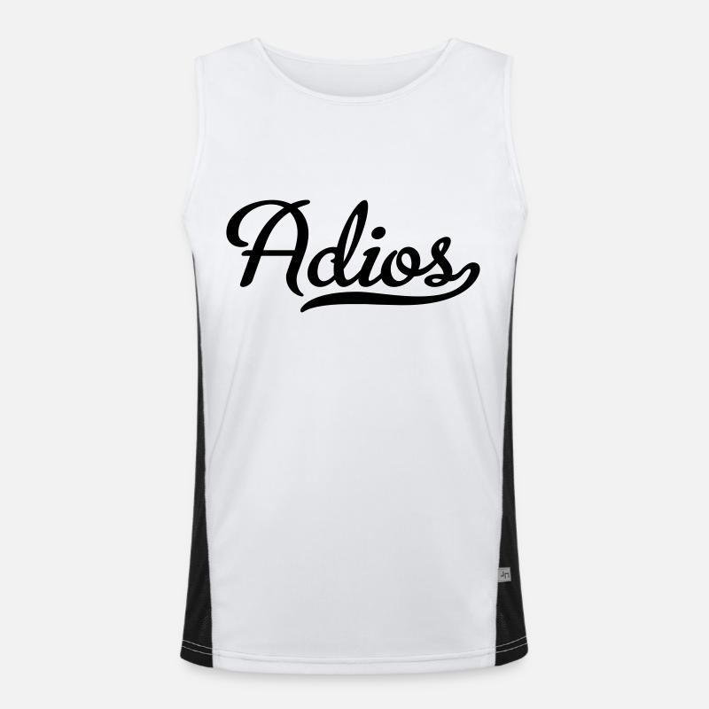 running Men's Functional Contrast Tank Top 