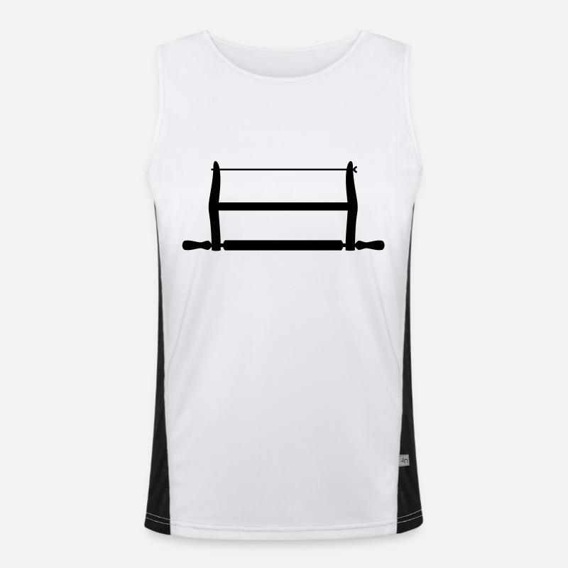 Joiner Carpenter, cabinetmaker chippie, Joiner saw Men's Functional Contrast Tank Top 