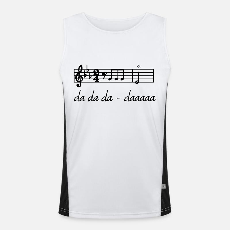 Beethoven Men's Functional Contrast Tank Top 
