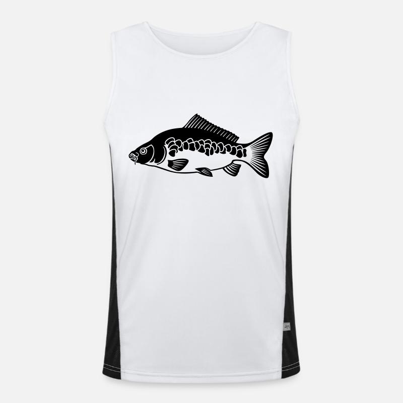 Carp (Carp) Men's Functional Contrast Tank Top 
