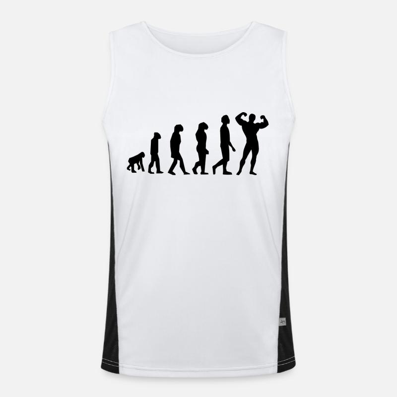 BODYBUILDER Funktionelles Kontrast-Tank Top für Männer 
