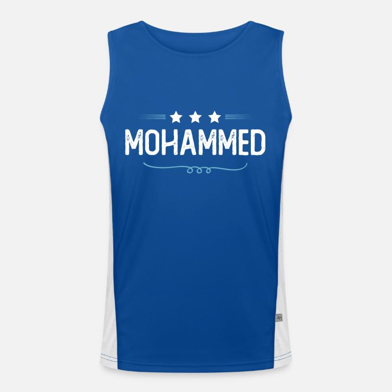 Mohammed Men's Functional Contrast Tank Top 