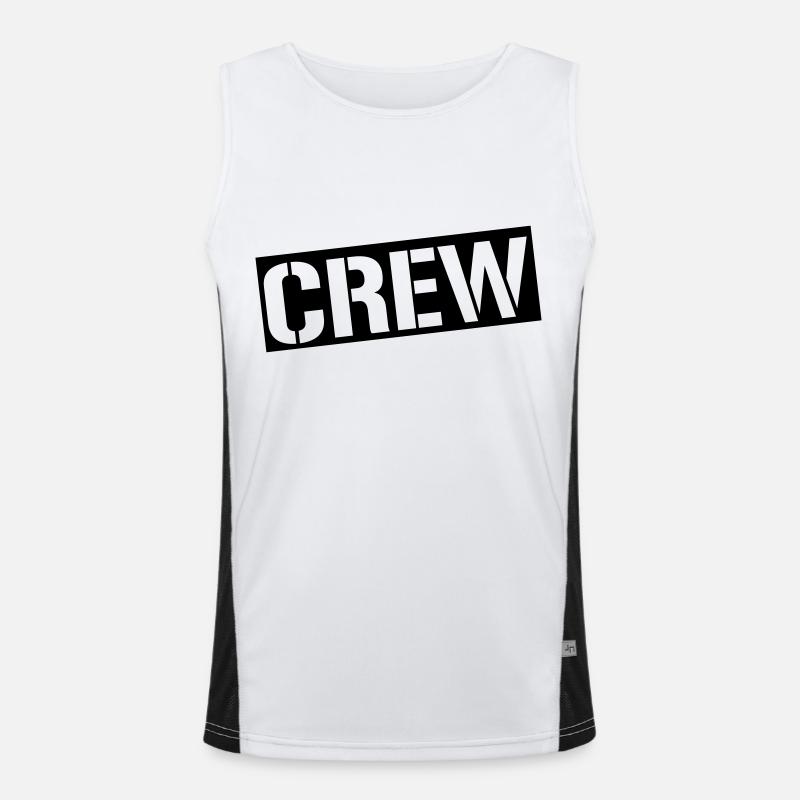 crew Funktionelles Kontrast-Tank Top für Männer 
