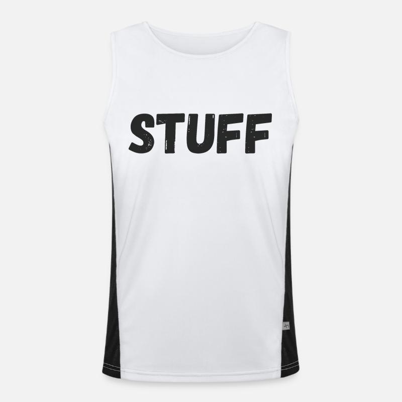 Bourrer Débardeur respirant contrasté Homme 