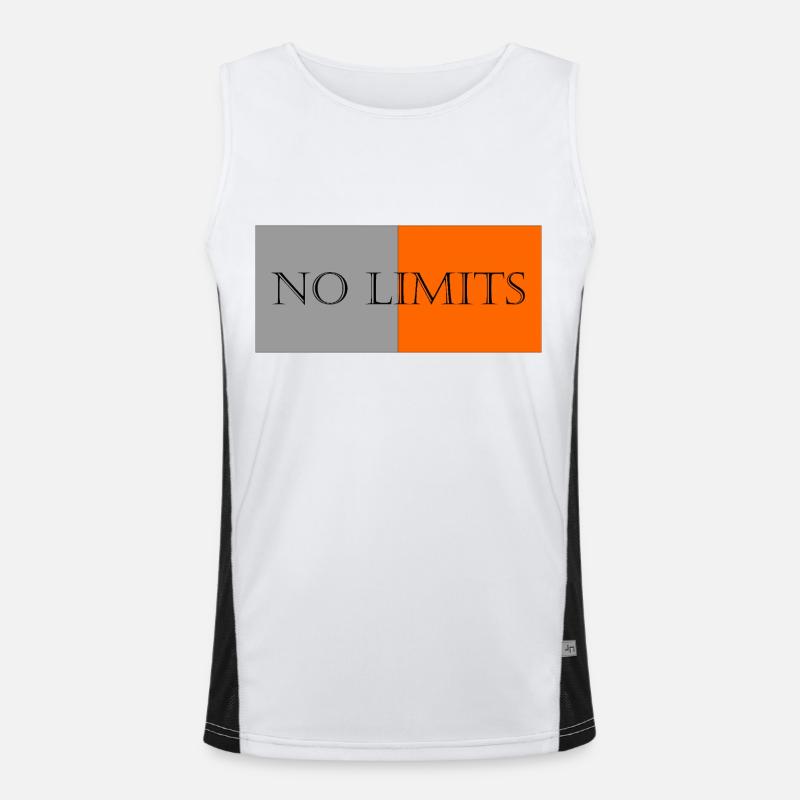 No limit Men's Functional Contrast Tank Top 