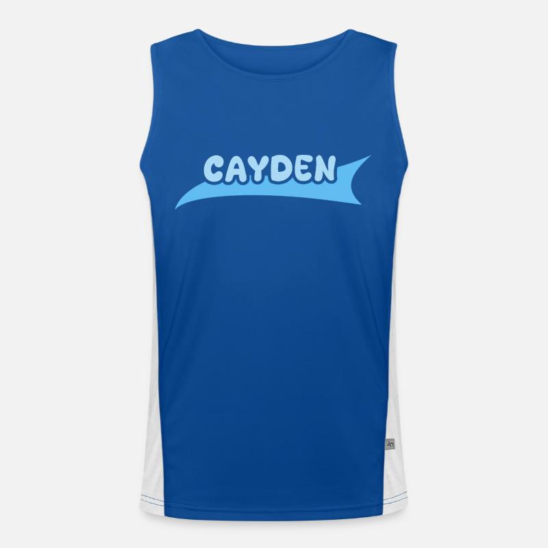Cayden comme prénom Débardeur respirant contrasté Homme 