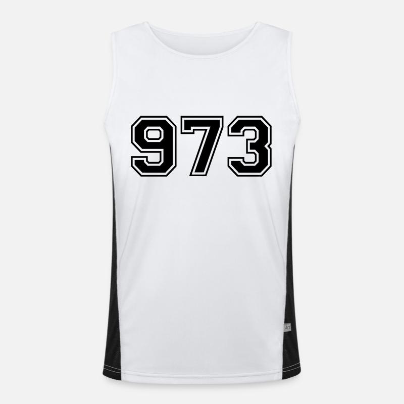 973 Débardeur respirant contrasté Homme 