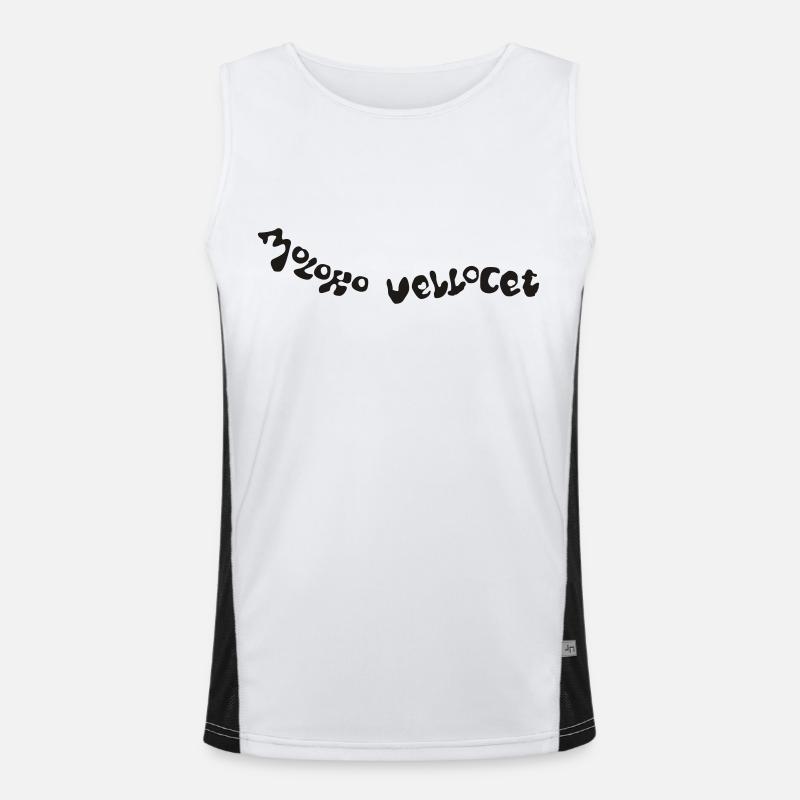 moloko vellocet clockwork orange Funktionelles Kontrast-Tank Top für Männer 