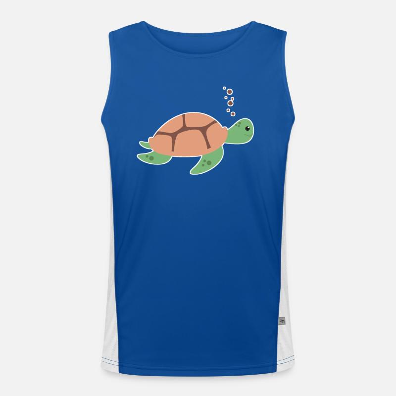 Turtle Men's Functional Contrast Tank Top 