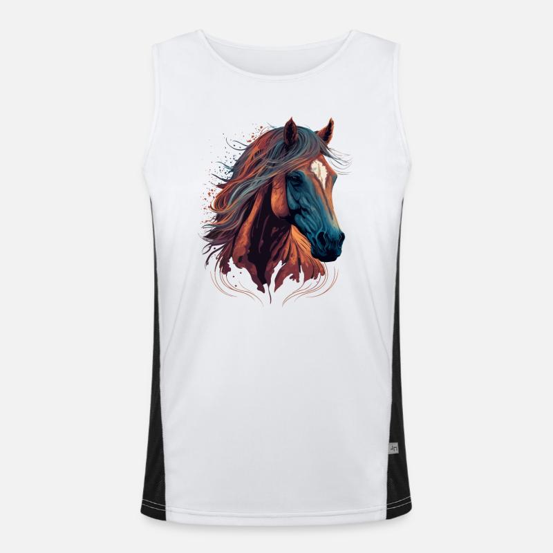 Stute Funktionelles Kontrast-Tank Top für Männer 