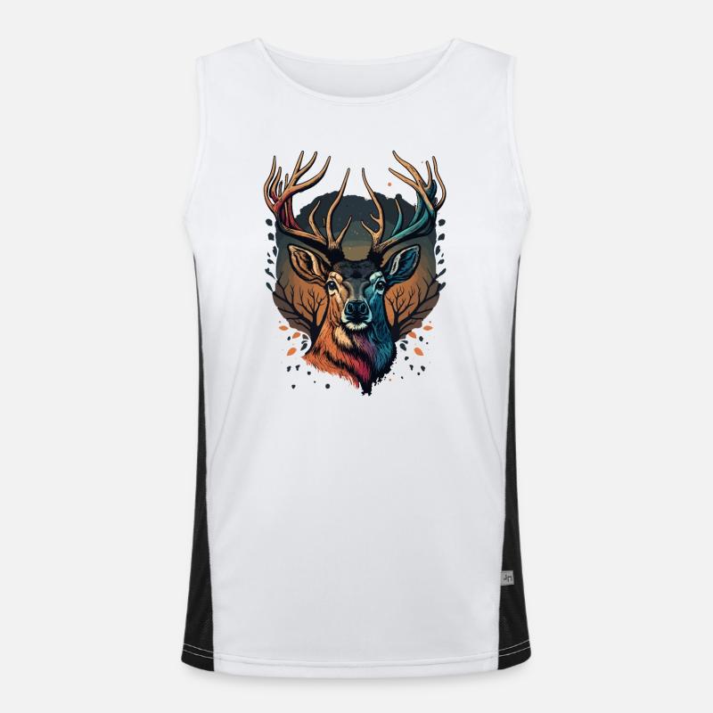 Faon Débardeur respirant contrasté Homme 