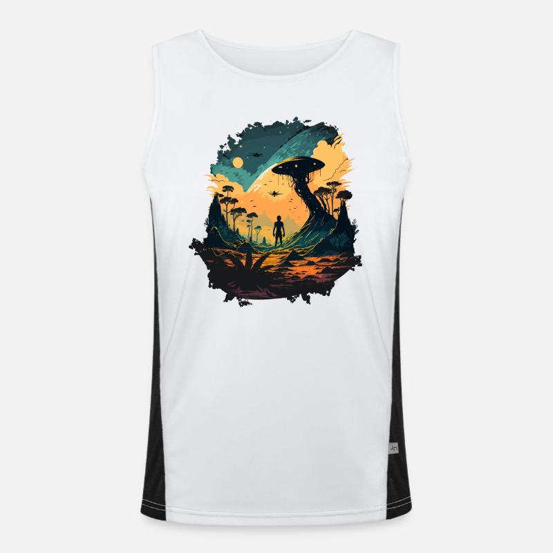 espace Débardeur respirant contrasté Homme 