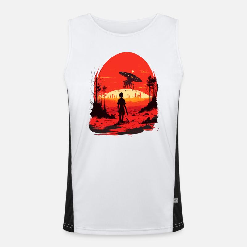 Réalité alternative Débardeur respirant contrasté Homme 