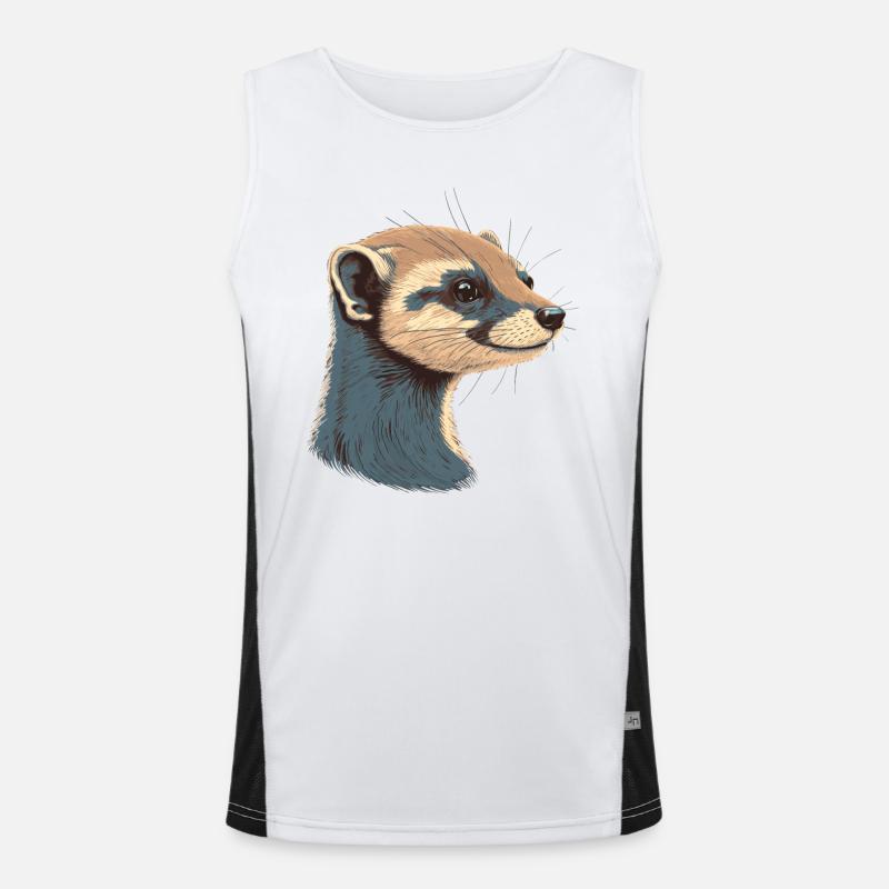Furet Débardeur respirant contrasté Homme 