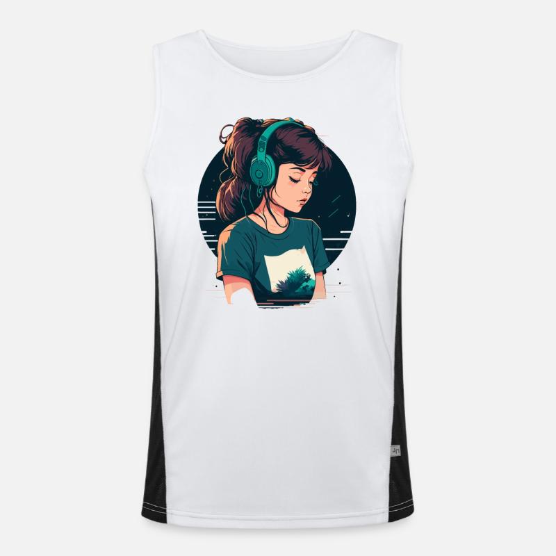 Geschenkideen Funktionelles Kontrast-Tank Top für Männer 