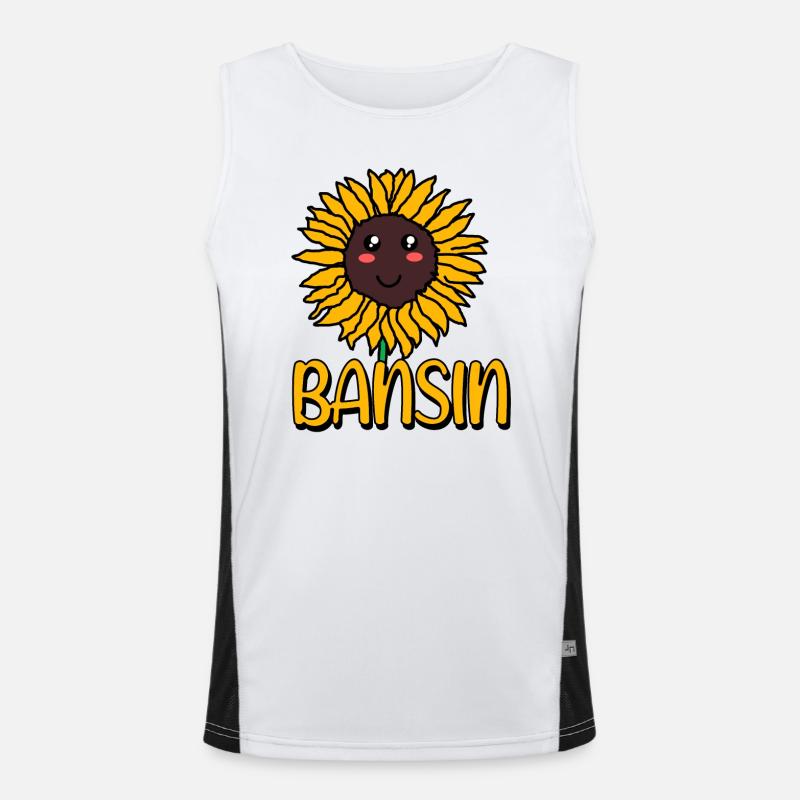 Bansin Funktionelles Kontrast-Tank Top für Männer 