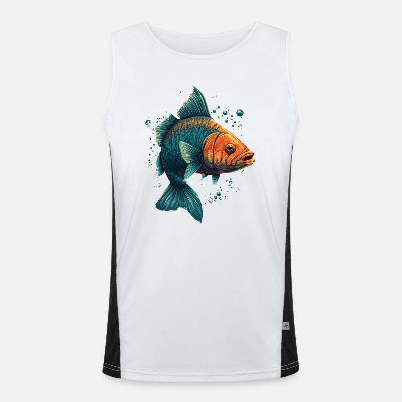 Pike Men's Functional Contrast Tank Top 