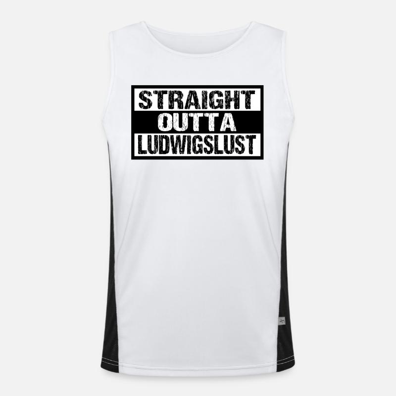 Ludwigslust Funktionelles Kontrast-Tank Top für Männer 