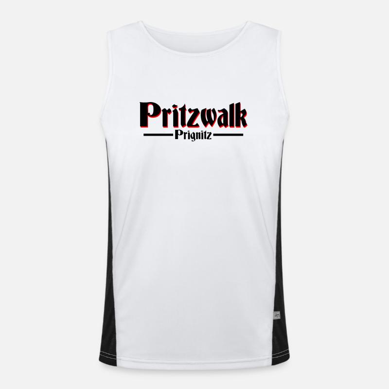 Pritzwalk Funktionelles Kontrast-Tank Top für Männer 
