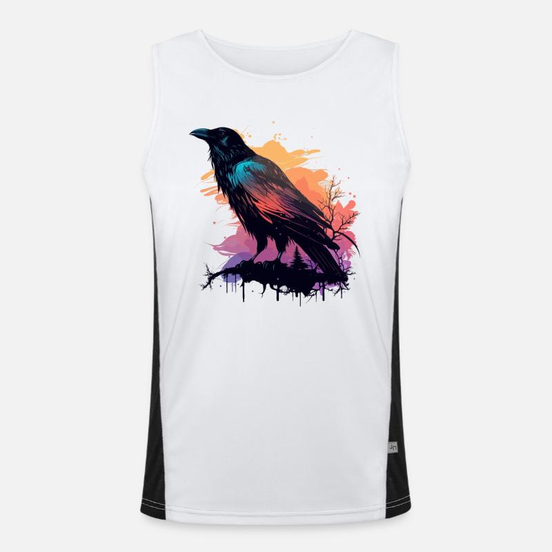 Crows View Men's Functional Contrast Tank Top 
