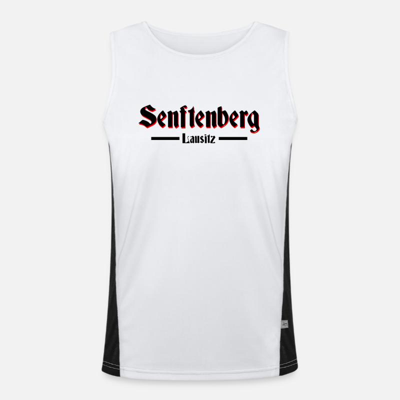 Senftenberg Funktionelles Kontrast-Tank Top für Männer 