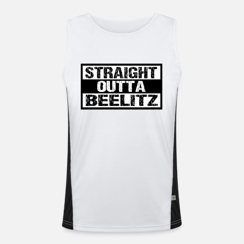 Beelitz Funktionelles Kontrast-Tank Top für Männer 