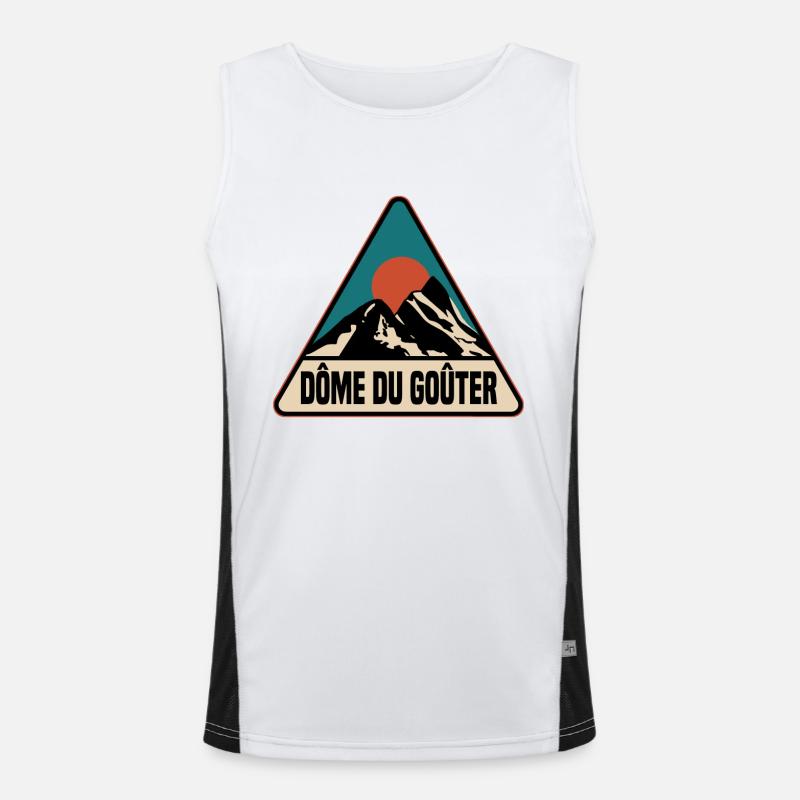 Dôme de Gouter Débardeur respirant contrasté Homme 