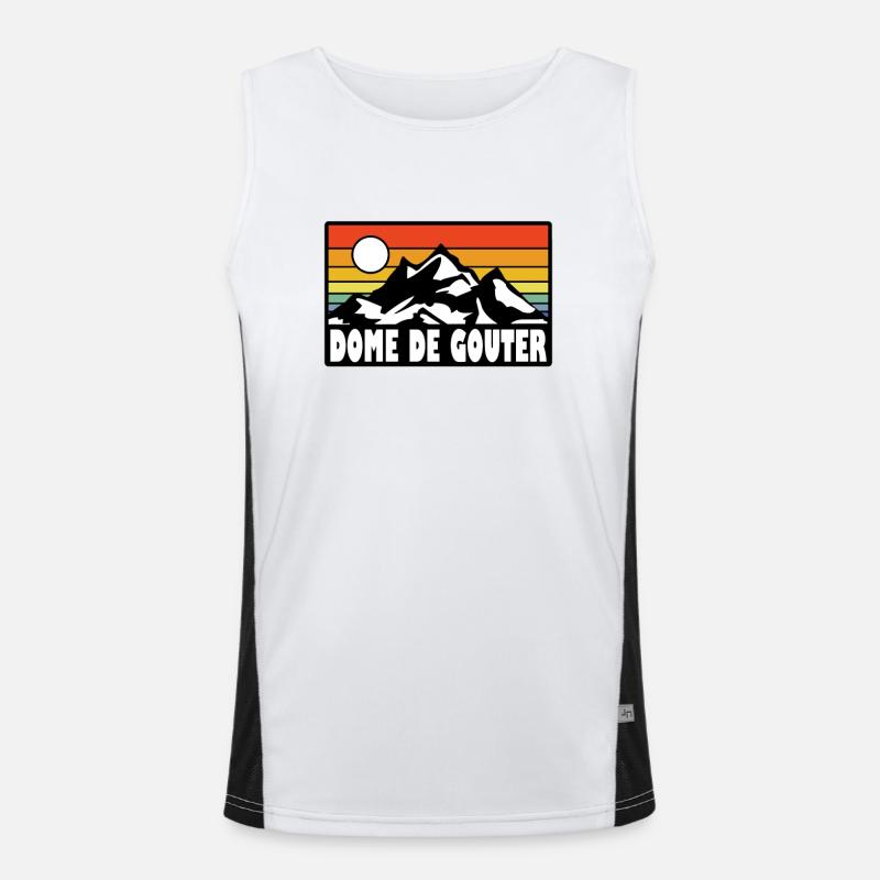 Dôme de Gouter Débardeur respirant contrasté Homme 